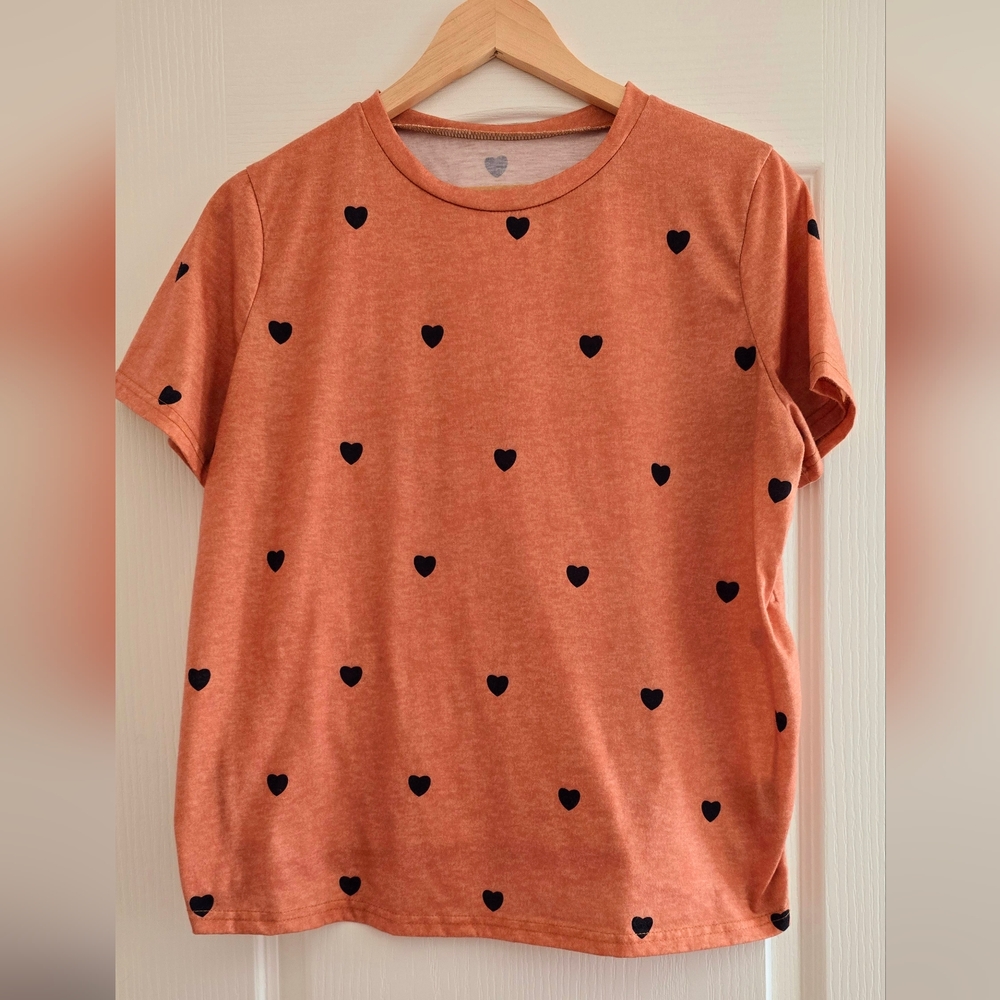 Maternity Heart Printed Shirt